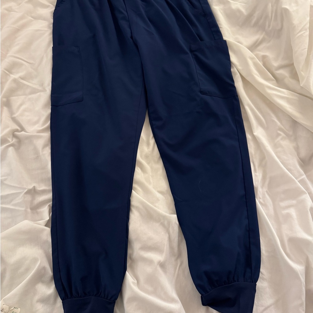 GT Performance Navy Blue Scrub Joggers
